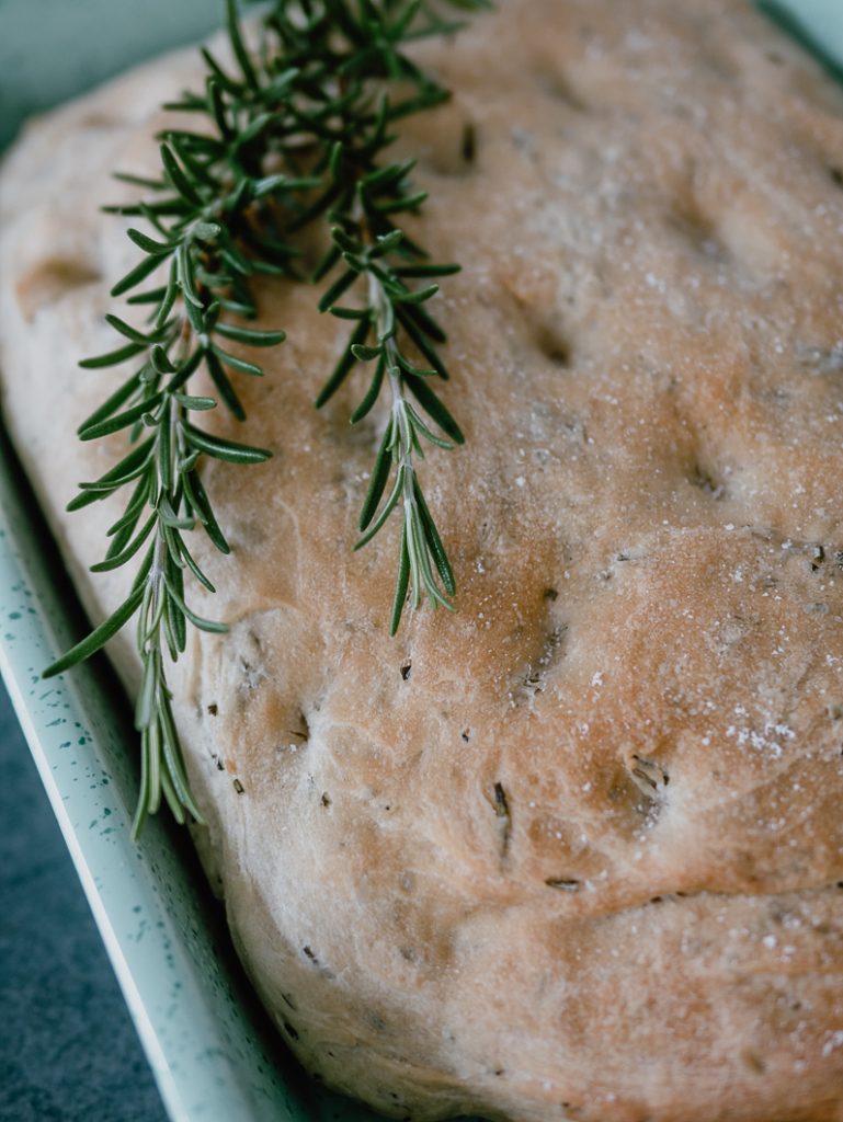 Soft Fluffy and Easy Rosemary Focaccia